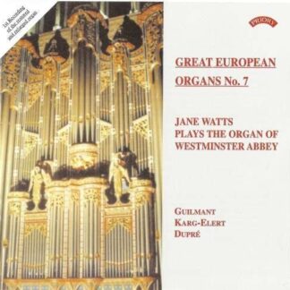 JANE WATTS Geo 7: Westminster Abbey CD
