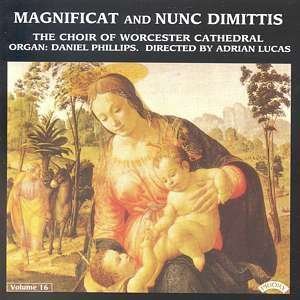 Worcester Cathedral Choir / Lucas - Magnificat And Nunc Dimittis Vol. 16 1CD