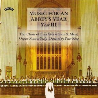 The Choir of Bath Ab - Music For An Abbeys Year Volume 3 1CD