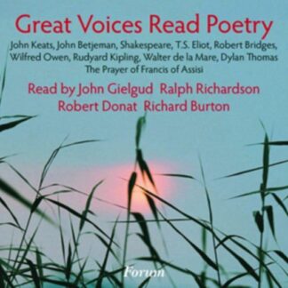 Great Voices Read Poetry 1CD