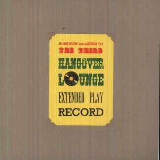 Hangover Lounge EP No. 3 - Hangover Lounge EP No. 3 1LP