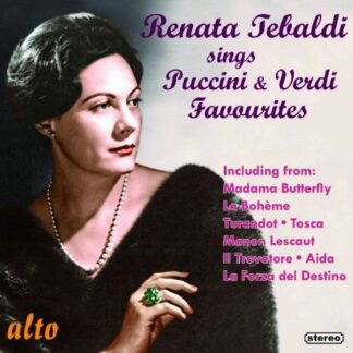 RENATA TEBALDI Renata Tebaldi Sings Puccini.Verdi (In Stereo) CD