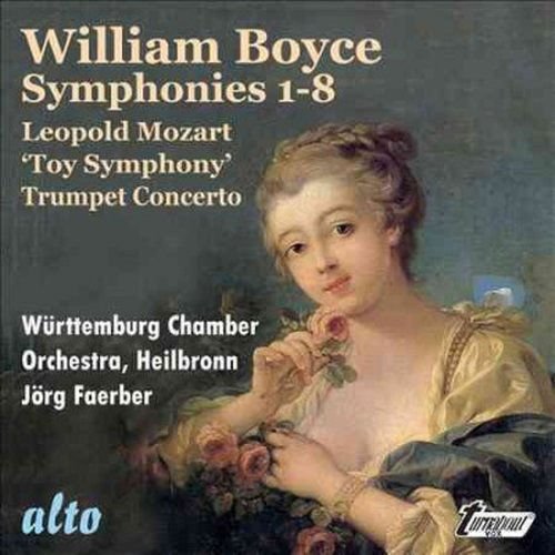 Wurttemburg Chamber Orchestra / Jorg Faerber - Boyce 8 Symphonies / L. Mozart Toy Symphony & Trumpet Concerto 1CD