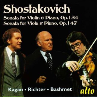 Sviatoslav Richter / Oleg Kagan / Yuri Bashmet - Shostakovich Sonatas For Violin (Kagan) & Viola (Bashmet) 1CD