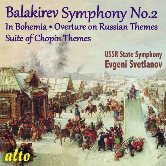 Ussr Symphony / Evgeni Svetlanov - Balakirev Symphony No.2 / Ovt Russian Themes / Bohemia / Chopin Suite 1CD