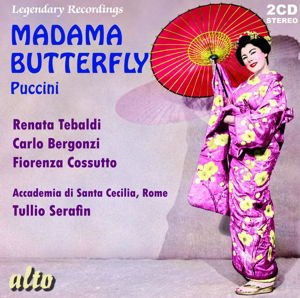 Tebaldi / Bergonzi / Rome / Serafin - Puccini Madama Butterfly (Stereo) 2CD