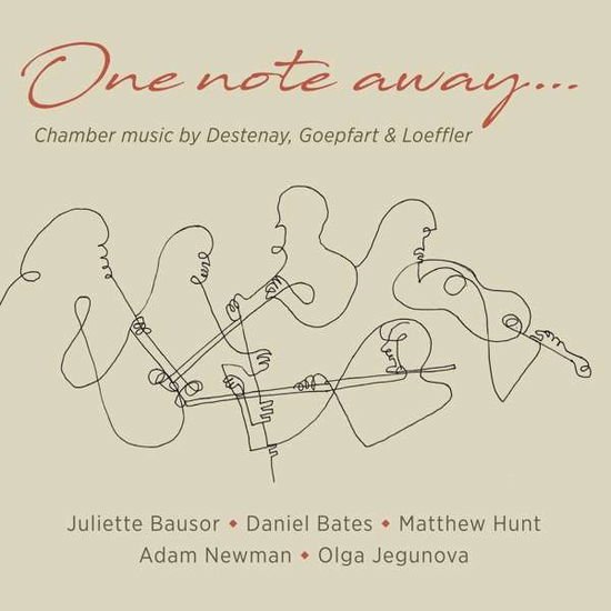 Chamber Music By Destenay / Geopfart / Loeffler: One Note Away... 1CD