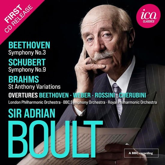 Sir Adrian Boult / London Philharmonic Orchestra / Bbc Welsh Orchestra / Bbc Symphony Orchestra / Bbc Scottish Symphony Orchestra / Royal Philharmonic Orchestra - Beethoven: Symphony No. 3. Op. 55 Eroica - Schubert: Symphony No. 9. D. 944 The Great - Brahms: St Anthony Variations. Op. 56A (Live) 2CD
