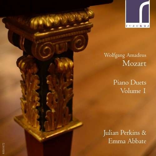 PERKINS/ABBATE MOZARTPIANO DUETS VOL. 1 CD