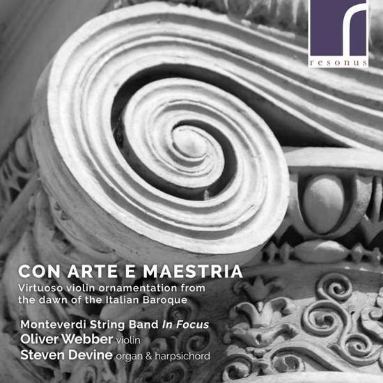 Webber / Devine - Con Arte E Maestria: Virtuoso Violin Ornamentation From The Italian Baroque 1CD