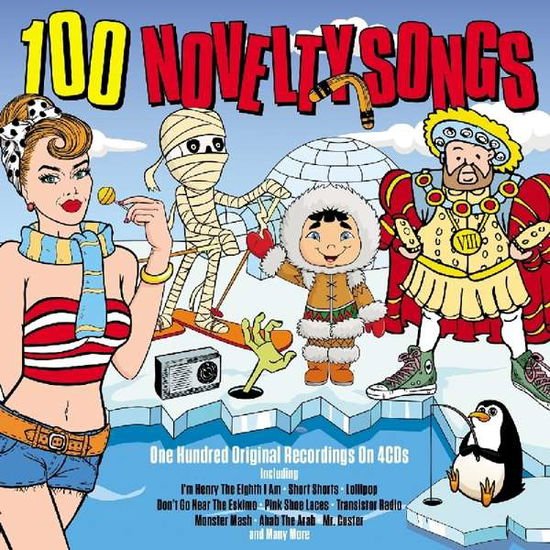 Compilation - 100 Novelty Songs 4CD