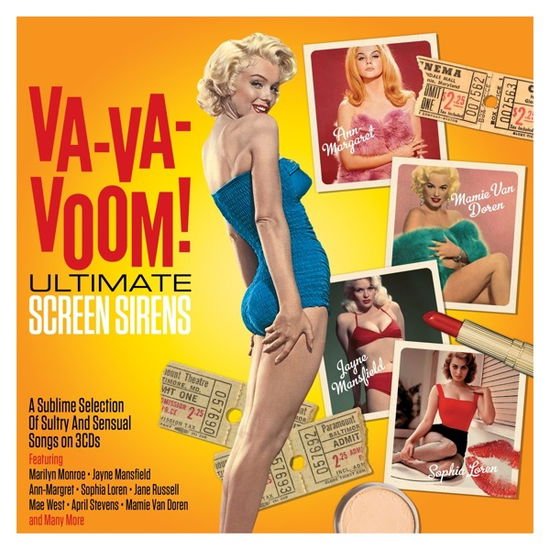 Compilation - Va-Va-Voom! Ultimate Screen Sirens 3CD