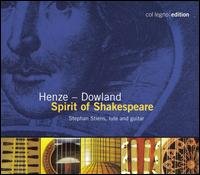 Dowland Henze - Spirit of Shakespeare Royal Winter Music I & II DOWLAND John, Dances and Fantasie col legno Klassisk 2CD