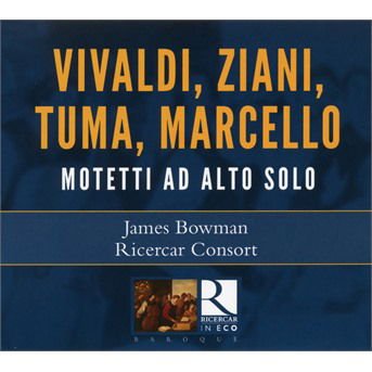 JAMES BOWMAN / RICERCAR CONSO MOTETTI AD ALTO SOLO - VIVALDI CD