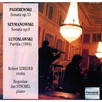 Szreder / Strobel - Sonatas for violin and piano Pavane Klassisk 1CD