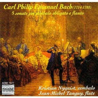 Tanguy / Nyquist - 5 Sonate a cembalo obligato e flauto Pavane Klassisk 1CD