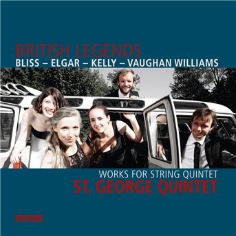St. George Quintet - British Legends (Works For String Quintet} 1CD