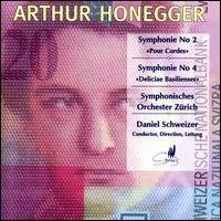 Honegger / Schweizer / Zurich Symphony Orchestra - Symphony 2 & 4 1CD