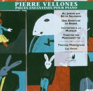 T Malengreau - Vellones Pierre (1889-1939)- Piano Pieces For Children: Une Aventure De Babar For Piano Four 1CD