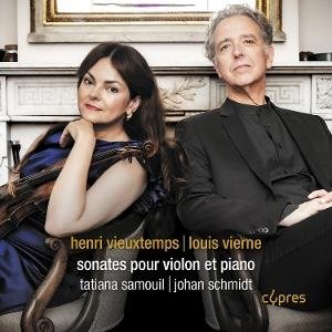 Tatiana Samouil - Vieuxtemps & Vierne: Sonates Pour Violon Et Piano 1CD