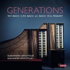 Alexander Grychtolik - Bach, Bach & Mozart: Generations. From Bach To Mozart. Works For Two Harpsichords. 1CD