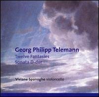 Viviane Spanoghe - Telemann: Twelve Fantasias | Sonata In D Dur 1CD