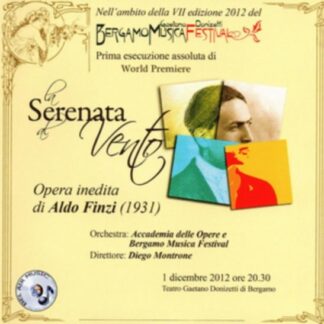 Shirelle Dashevesky / Accademia Delle Opere E Bergamo Music Festival & Diego Montrone - Aldo Finzi: La Serenata Al Vento DVD
