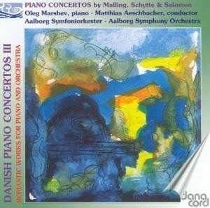 Malling / Schytte / Marshev / Aeschbacher - Danish Piano Concertos 3 1CD