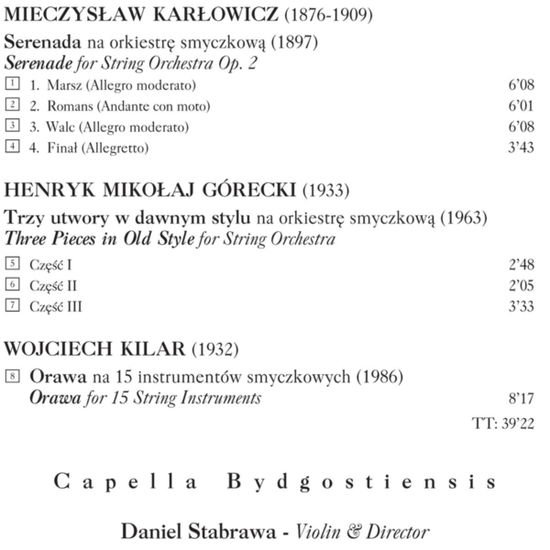 Capella Bydgostiensis / Stabrawa, Daniel - Kammermusik 1CD