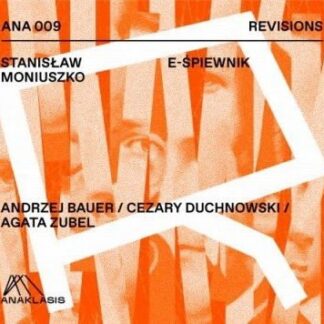 Agata Zubel Andrzej Bauer - Moniuszko E Songbook 1CD
