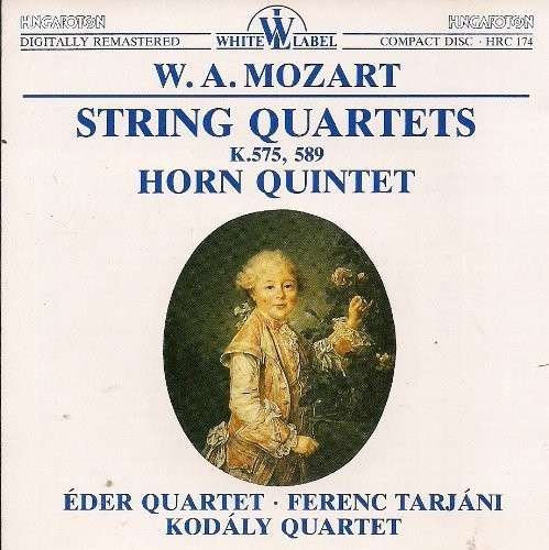 MOZART WOLFGANG AMADEUS - KODA STRING QUARTETS K 57 CD