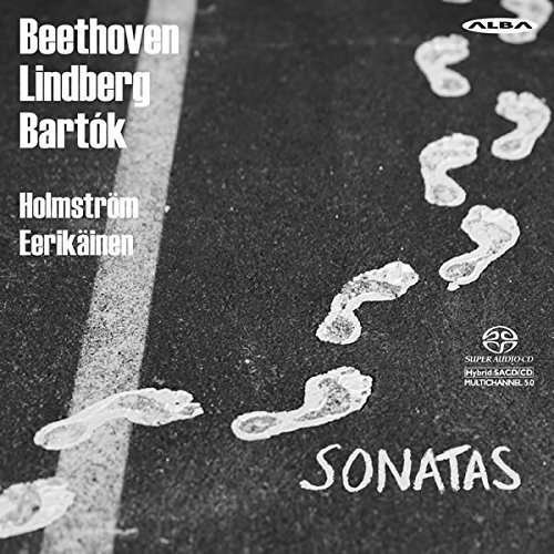 BARTOK/LINDBERG/BEETHOVEN SONATAS/HOLSTROM EERIKAINEN CD