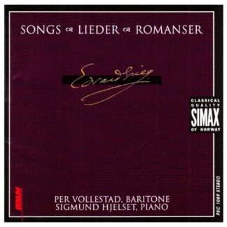 Vollestad Persigmund Hjelse - Grieg Songs 1CD