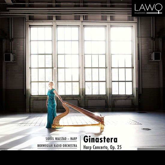 Sidsel Walstad / Norwegian Radio Orchestra / Miguel Harth-bedo - Ginastera: Harp Concerto. Op. 25 / Variaciones Concertantes. 1CD