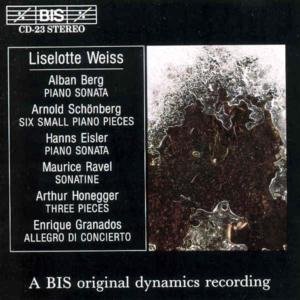 Liselotte Weiss - Piano Works 1CD