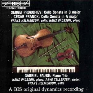 Faure / Prokofiev / Franck - Trio Op 120 / Cello Sonata Op 119 / Cello Sonata 1CD