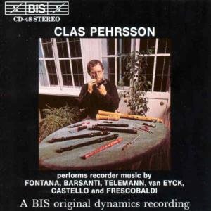 Pehrsson / Theorbo /ericson / Ohrwall - Sonatas by Fontana Barsanti / Telemann / Eyck 1CD
