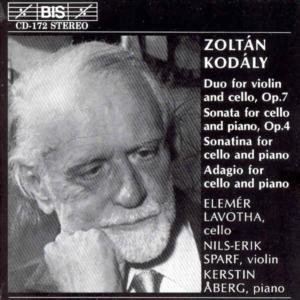 Kodaly / Lavotha / Spark / Aberg - Duo for Violin & Cello 1CD