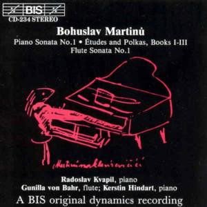 Martinu / Kvapil / Bahr - Piano Sonata 1 1CD