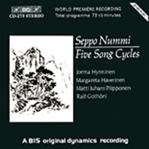 Nummi / Hynninen / Haverinen - 5 Song Cycles 1CD