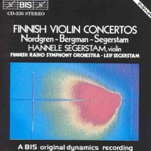 Segerstam.hannele / Frso - Finnish Violin Concertos (Segerstam. Finnish Rso. Segerstam) 1CD