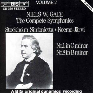 Gade / Jarvi / Stockholm Sinfonietta - Symphonies 1 & 8 1CD