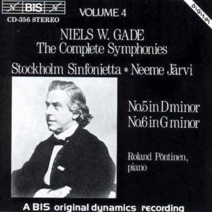 Gade / Pontinen / Jarvi / Stockholm Sinfonietta - Symphonies 5 & 6 1CD