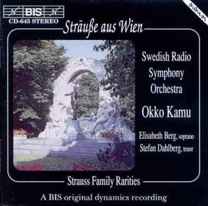 Strauss Aus Wien / Kamu / Srso - Strauss Family Rarities 1CD