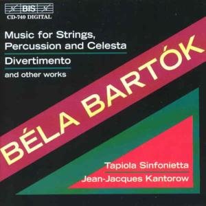 Bartok / Jarvi / Tapiola Sinfonietta - Music for Strings & Celesta 1CD