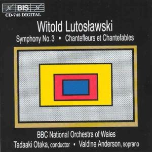 BBCNO WALES SYM 3 /CHANTEFLEURS CD