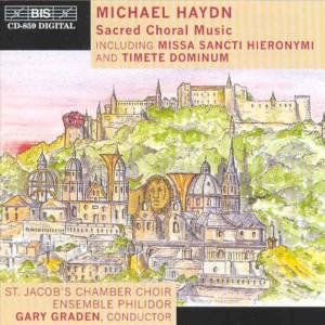 Haydn / St Jacob's Chamb Choir / Graden - Sacred Choral Music 1CD