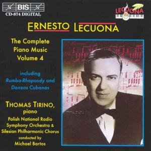 Lecuona / Tirino / Bartos / Polish Nat'l Radio So - Complete Piano Music 4 1CD