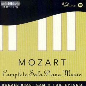 Mozart / Brautigam,ronald - Complete Solo Piano Music 10 1CD