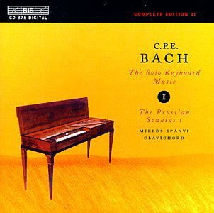 Bach,c.p.e. / Spanyi - Solo Keyboard Music 5 1CD